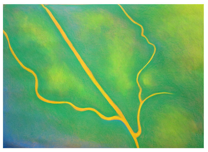 trails, pastel drawing, anne pennypacker